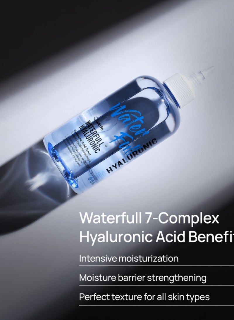 Waterfull Hyaluronic Toner 250ml | Hydrating and Refreshing Toner with Hyaluronic Acid for Balanced, Radiant Skin