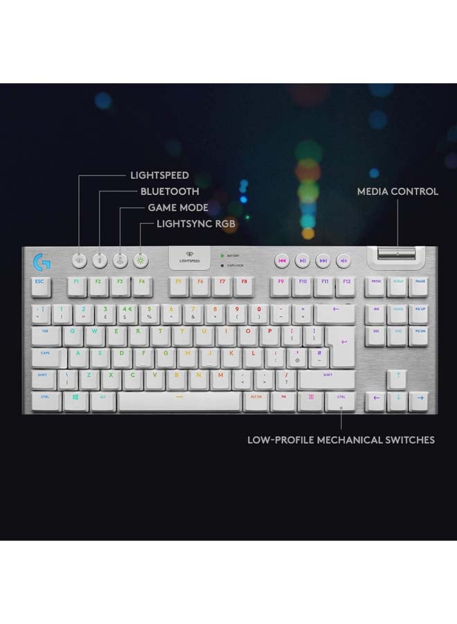 G915 TKL Tenkeyless Wireless RGB Mechanical Gaming Keyboard