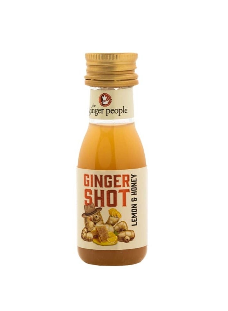 Ginger shot with lemon & honey 30ml pack of 32