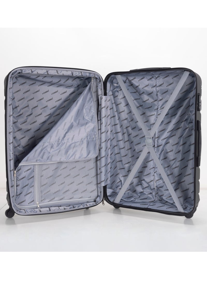 Suitcase Set of 4 PCS ABS Hardside Travel Luggage Bag