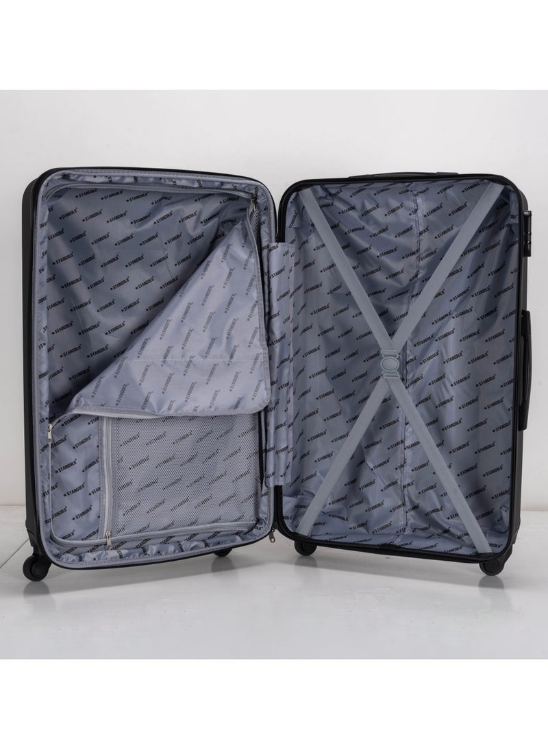 Suitcase Set of 4 PCS ABS Hardside Travel Luggage Bag