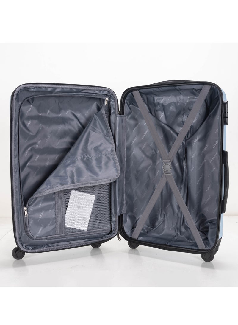 Suitcase Set of 4 PCS ABS Hardside Travel Luggage Bag