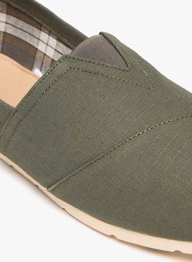 Textured Slip-On Shoes