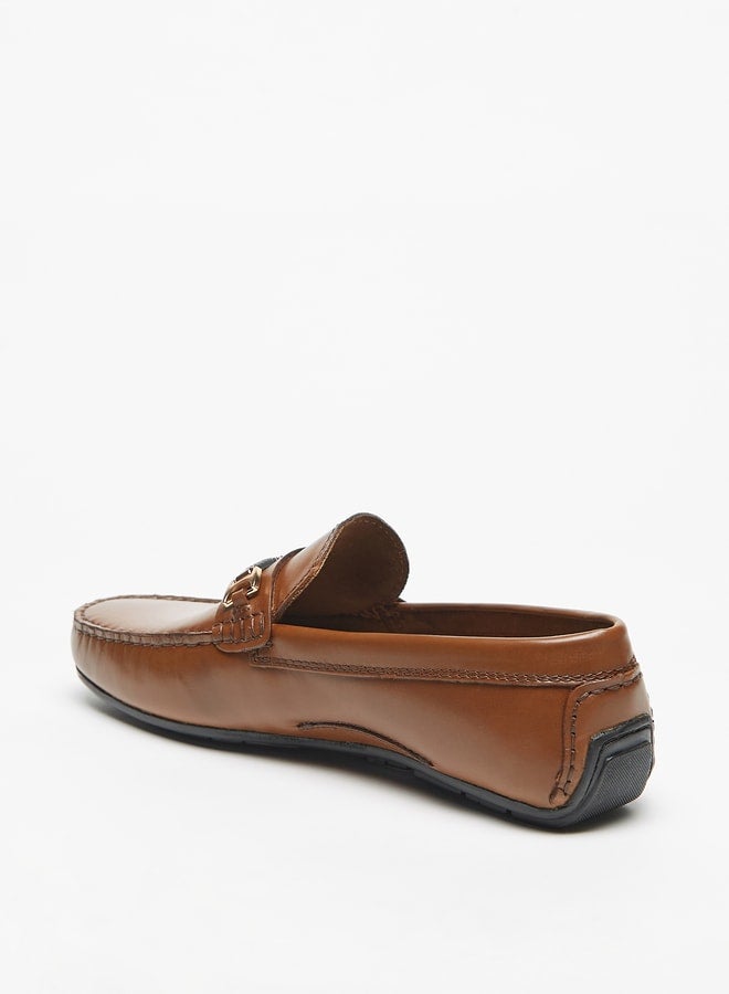 LBL By Shoexpress Solid Slip On Moccasins