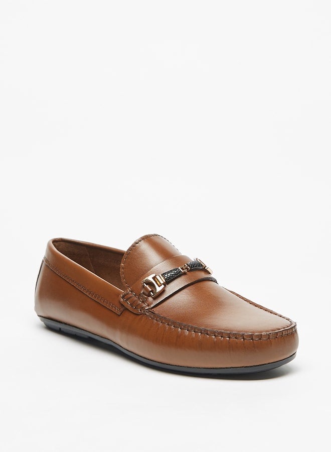 LBL By Shoexpress Solid Slip On Moccasins