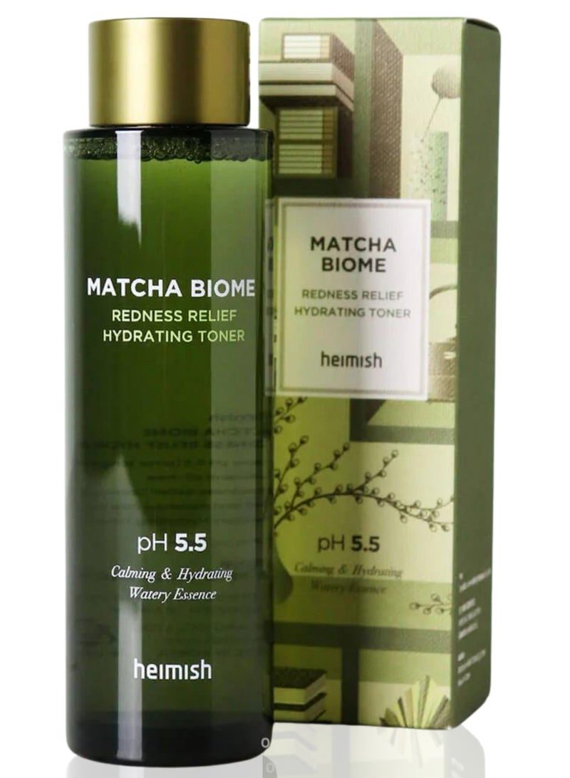 Matcha Biome Redness Relief Hydrating Toner 150ml - Soothing Facial Toner for Sensitive Skin with Antioxidant-Rich Matcha Extract