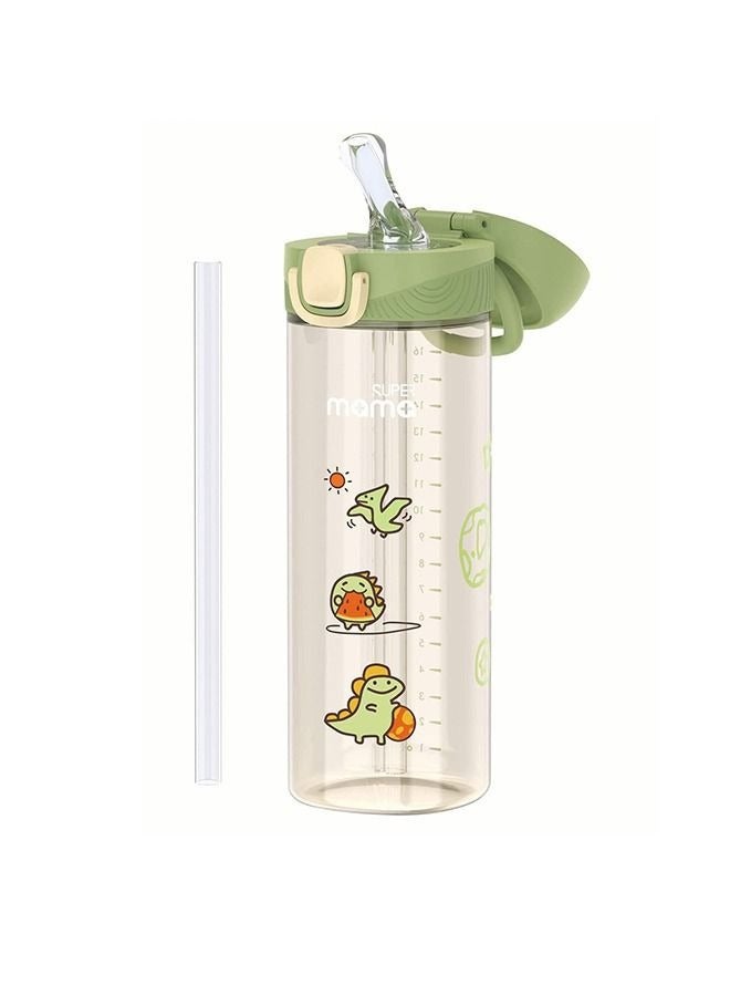 PPSU Leak Proof Kids Water Bottle With Straw Sport Sippy Cup Free of BPA for Kids Fitness Gym Office Outdoor Sports and Exercise