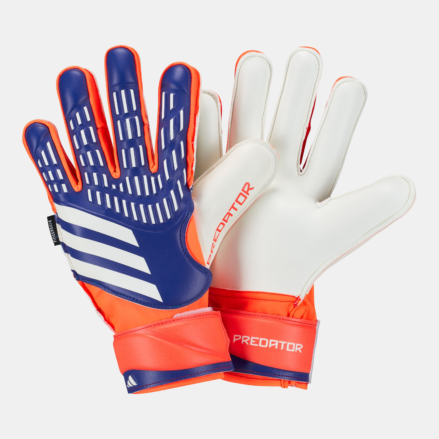 Kids' Predator Match Fingersave Football Goalkeeper Gloves