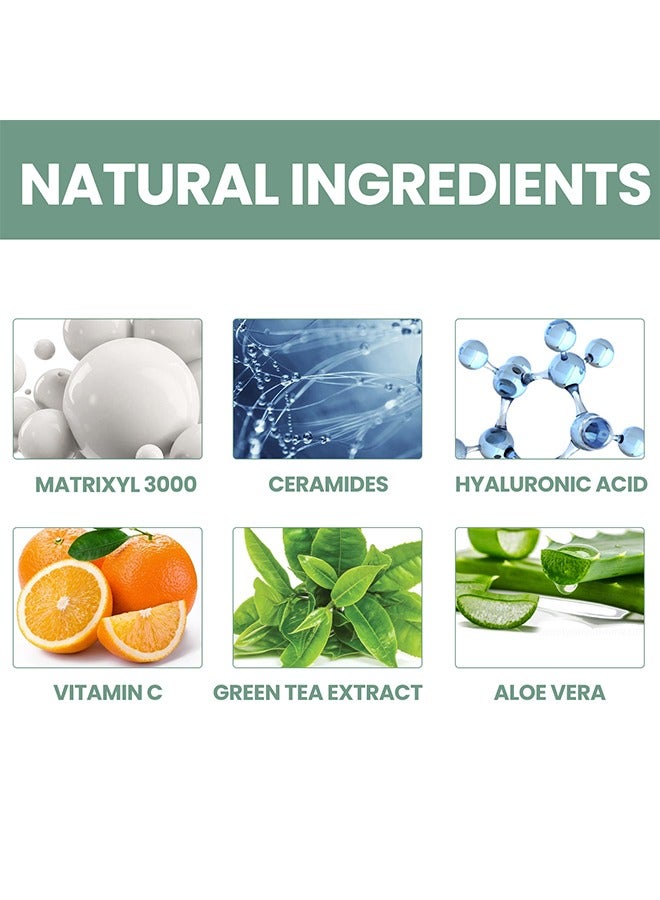 Collagen Boost Hyaluronic Acid -97% Erase Deep Wrinkles And Dark Spots Anti-Aging Daily Serum Thinning Fine Lines