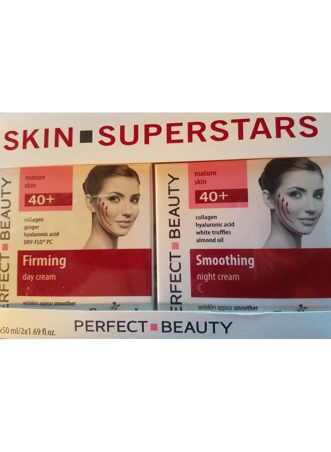 Skin Superstars Perfect Beautiful Mature Skin 40+ Firming Day/ Smoothing Night Cream