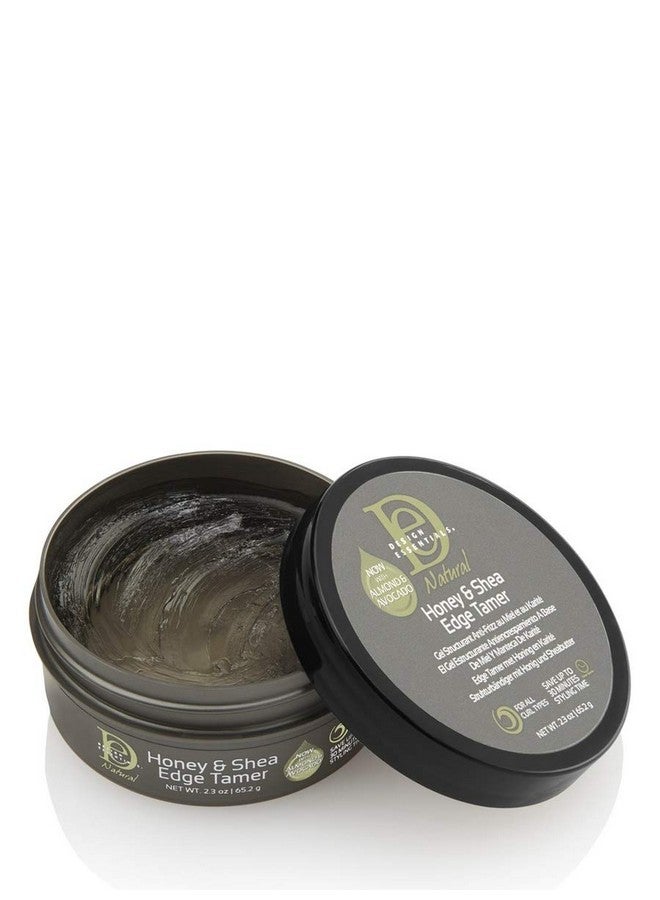 Natural Honey & Shea Edge Tamer Hair Gel Clear 2.3 Oz