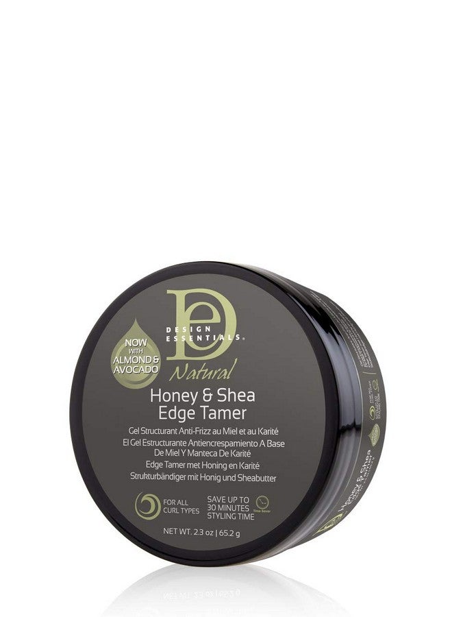 Natural Honey & Shea Edge Tamer Hair Gel Clear 2.3 Oz
