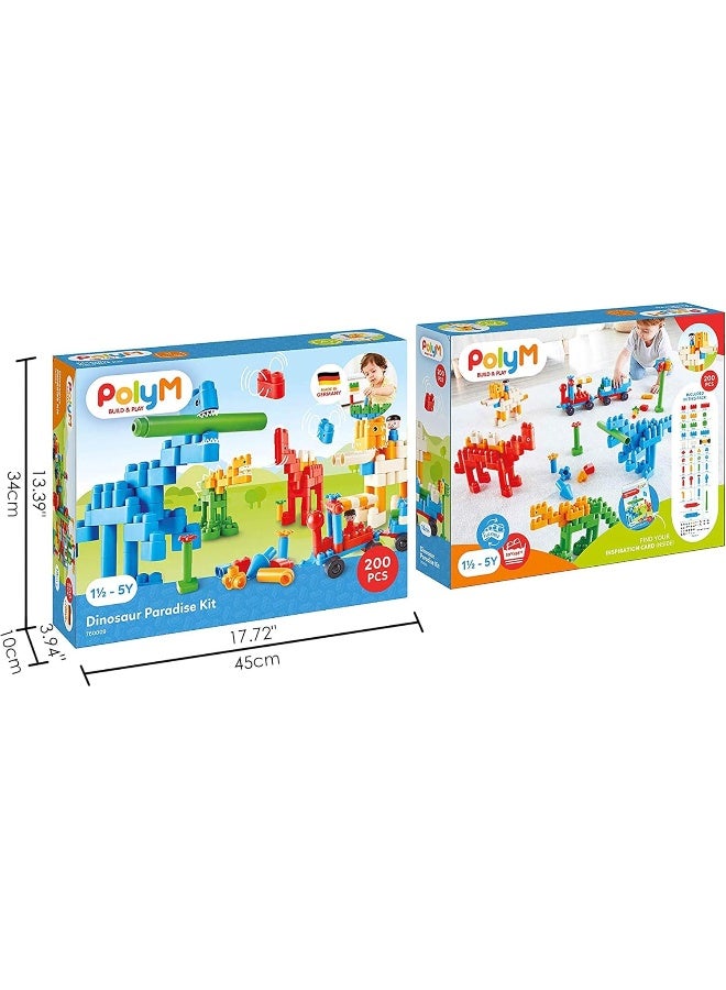Hape Poly-M: Dinosaur Paradise Kit