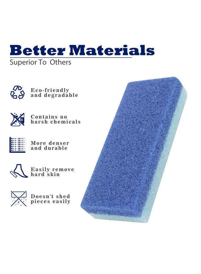 6 Pack Foot Pumice Stone For Feet Callus Remover Ewagoa Pedicure Tools For Feet Foot Exfoliator And Foot Scrubber Dead Skin Remover Cracked Heel Repair (6Blue)