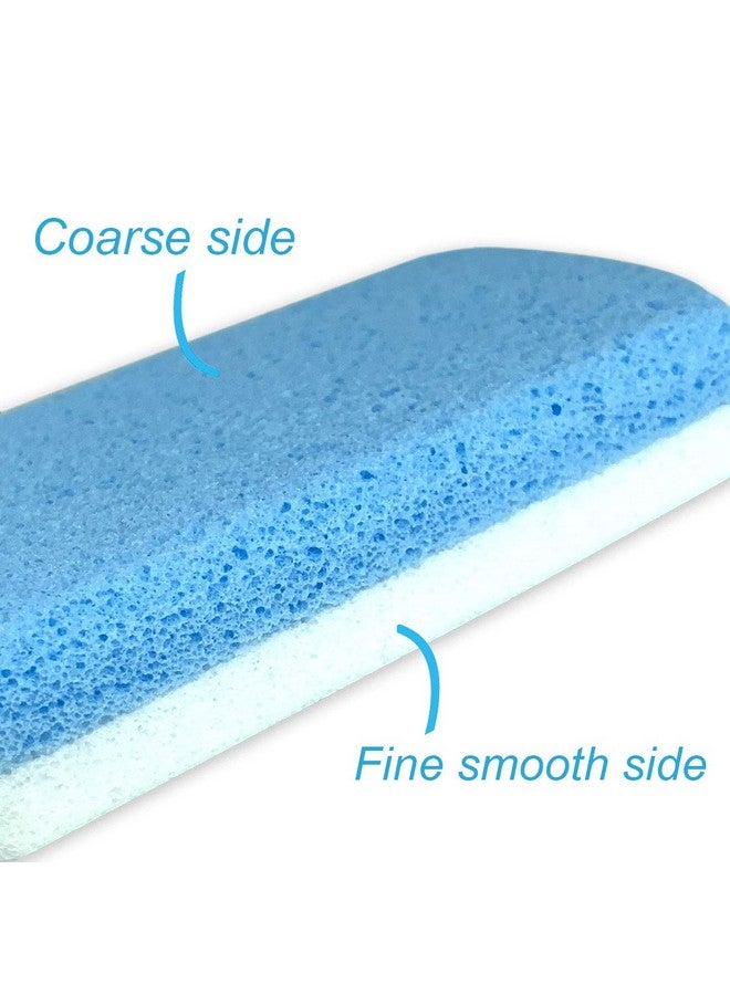 Glass Pumice Stone For Feet Callus Remover And Foot Scrubber & Pedicure Exfoliator Tool Pack Of 2