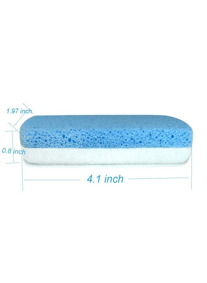 Glass Pumice Stone For Feet Callus Remover And Foot Scrubber & Pedicure Exfoliator Tool Pack Of 2