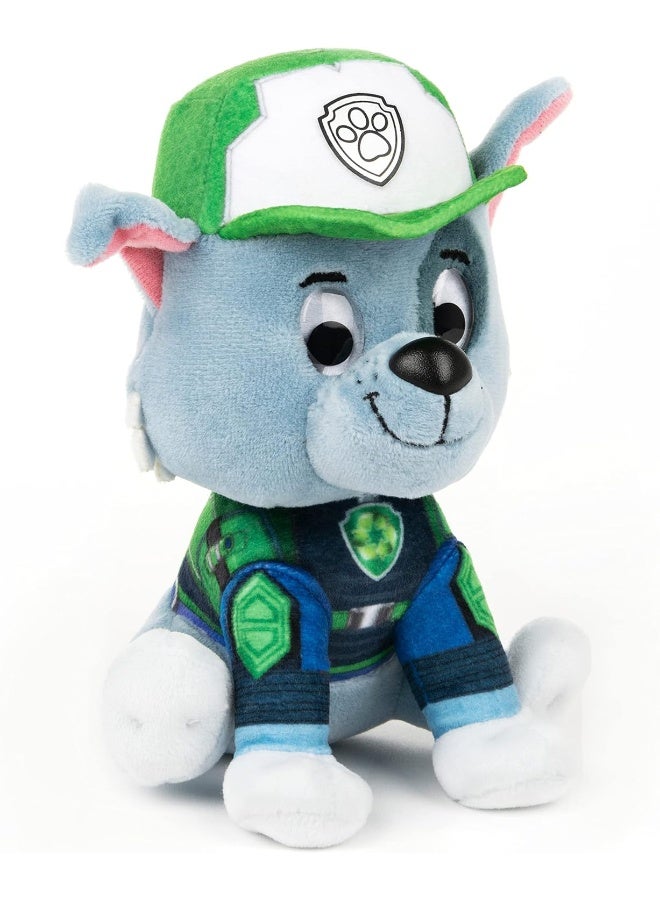 GUND PAW Patrol: The Movie Rocky Plush Toy, Premium Stuffed Animal for Ages 1 and Up, 6”