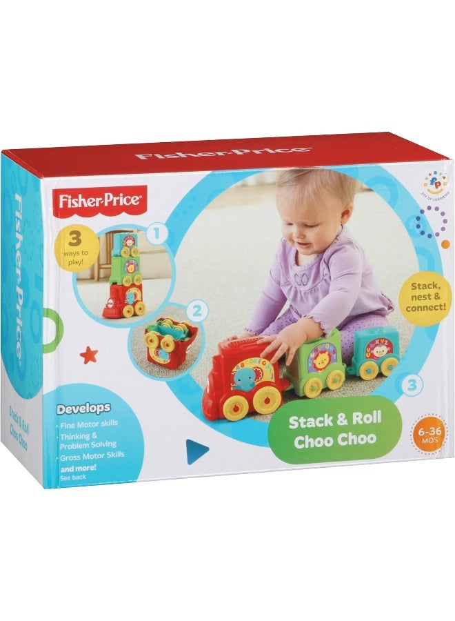 Fisher-Price Stack & Roll Choo Choo