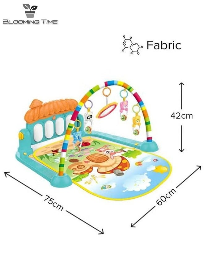 Baby Fitness Frame Pedal Piano Toy Children's Baby Music Crawling Mat Fitness Device 0-36 Months Old