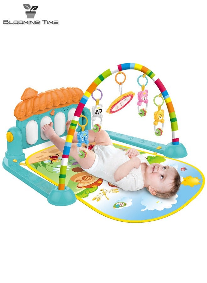 Baby Fitness Frame Pedal Piano Toy Children's Baby Music Crawling Mat Fitness Device 0-36 Months Old