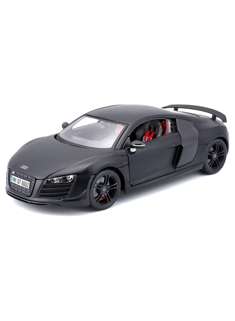 Maisto Audi R8 1:18 Diecast Car Black Color