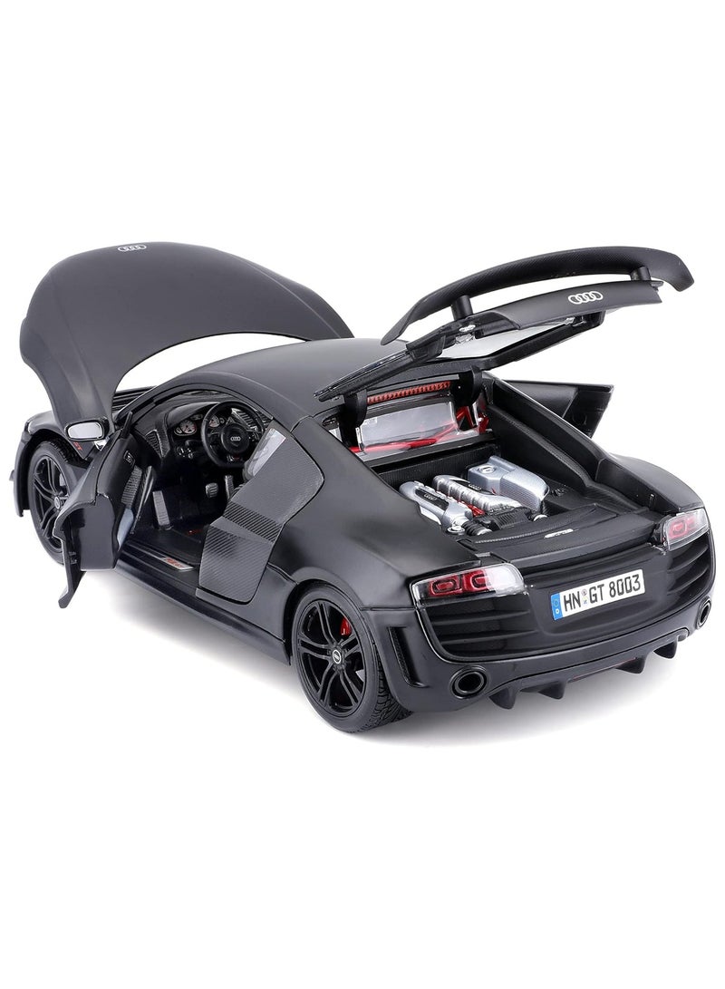 Maisto Audi R8 1:18 Diecast Car Black Color