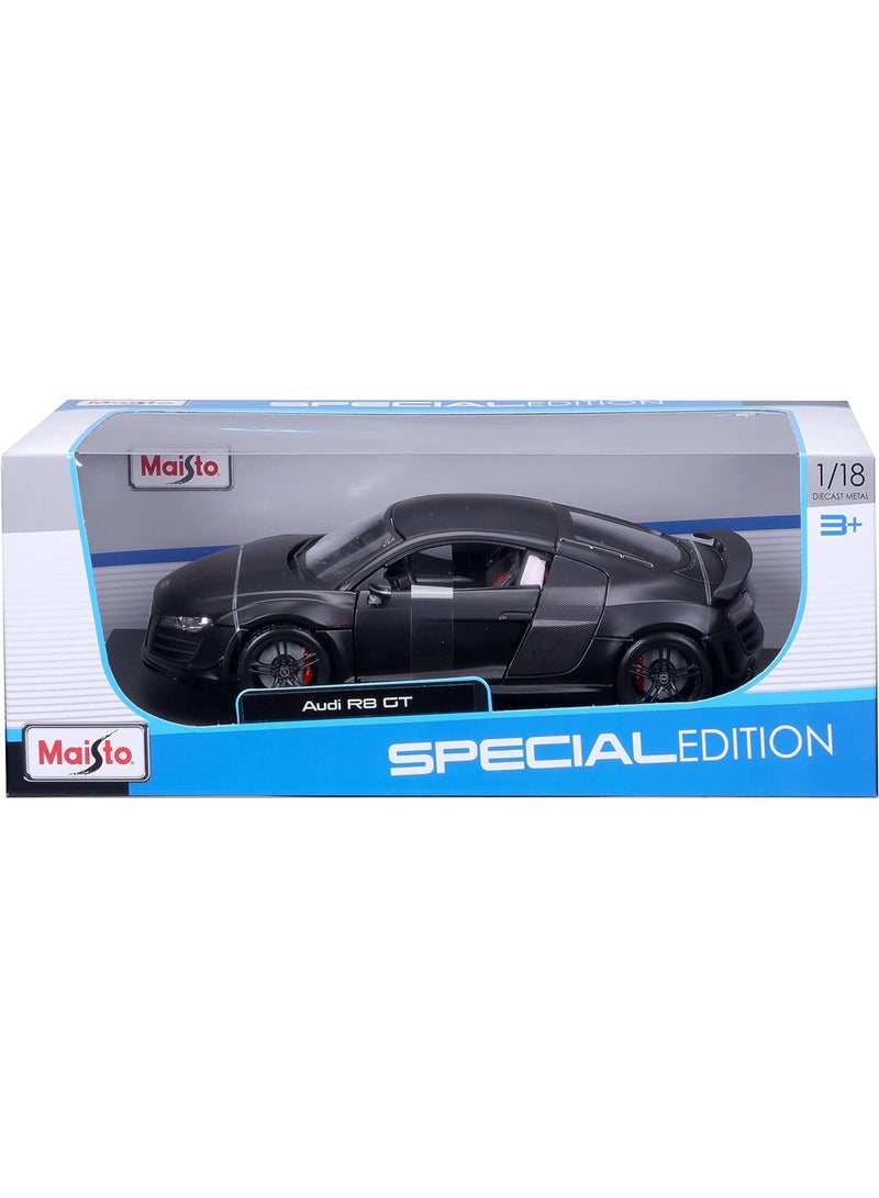 Maisto Audi R8 1:18 Diecast Car Black Color