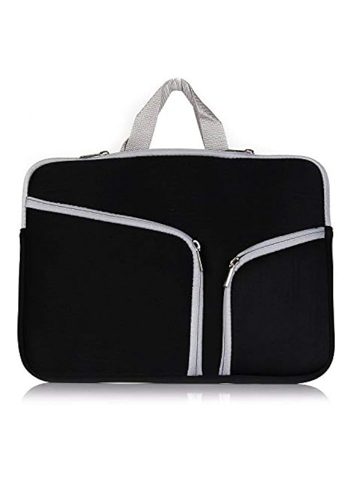 Sleeve Bag for Apple MacBook Air 13 and 13.3in Pro Retina Hp Dell Acer Sony Lenovo, Black