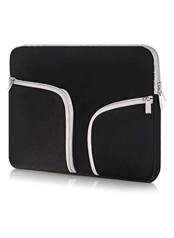 Sleeve Bag for Apple MacBook Air 13 and 13.3in Pro Retina Hp Dell Acer Sony Lenovo, Black