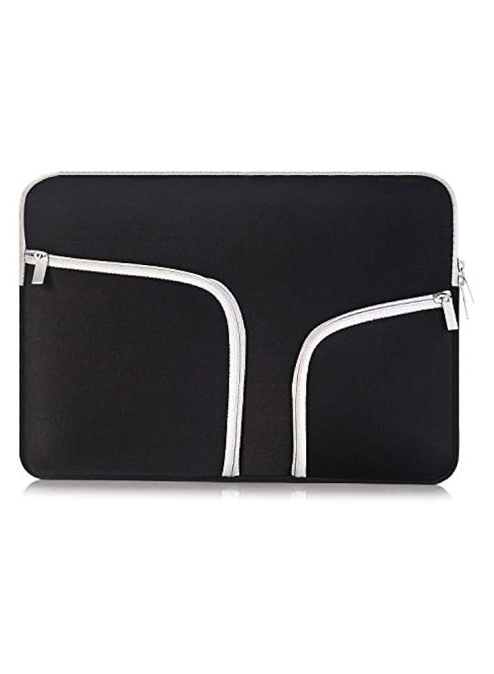 Sleeve Bag for Apple MacBook Air 13 and 13.3in Pro Retina Hp Dell Acer Sony Lenovo, Black