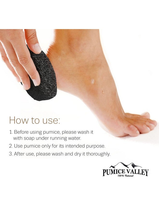 Pumice Stone Natural Earth Lava Black Callus/Corn Remover For Feet Heels And Palm Pedicure Exfoliation Tool Dry Dead Skin Scrubber Health Foot Care