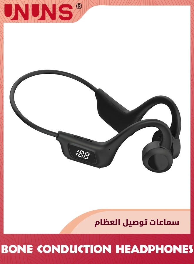 Bone Conduction Headphones,Bluetooth 5.2 Air Conduction Headphones,Wireless Open Ear Earphones,Stereo Surround,Waterproof Sports Headset For Running Yoga Cycling Gym,Noise Reduction Headset