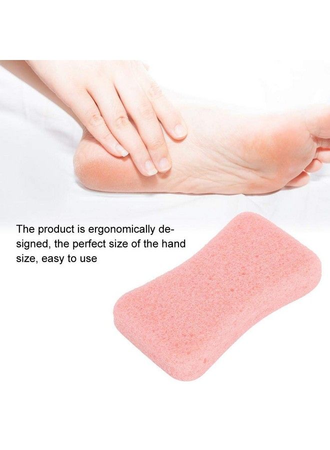 Pumice Stone For Feet 4Pcs Callus Remover And Foot Scrubber Pedicure Exfoliator Tool Hard Skin Callus Remover And Scrubber Portable Foot File Exfoliation To Remove Dead Skin (Pink)