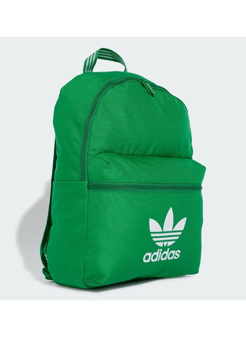 Logo Top Handle Zip Over Backpack