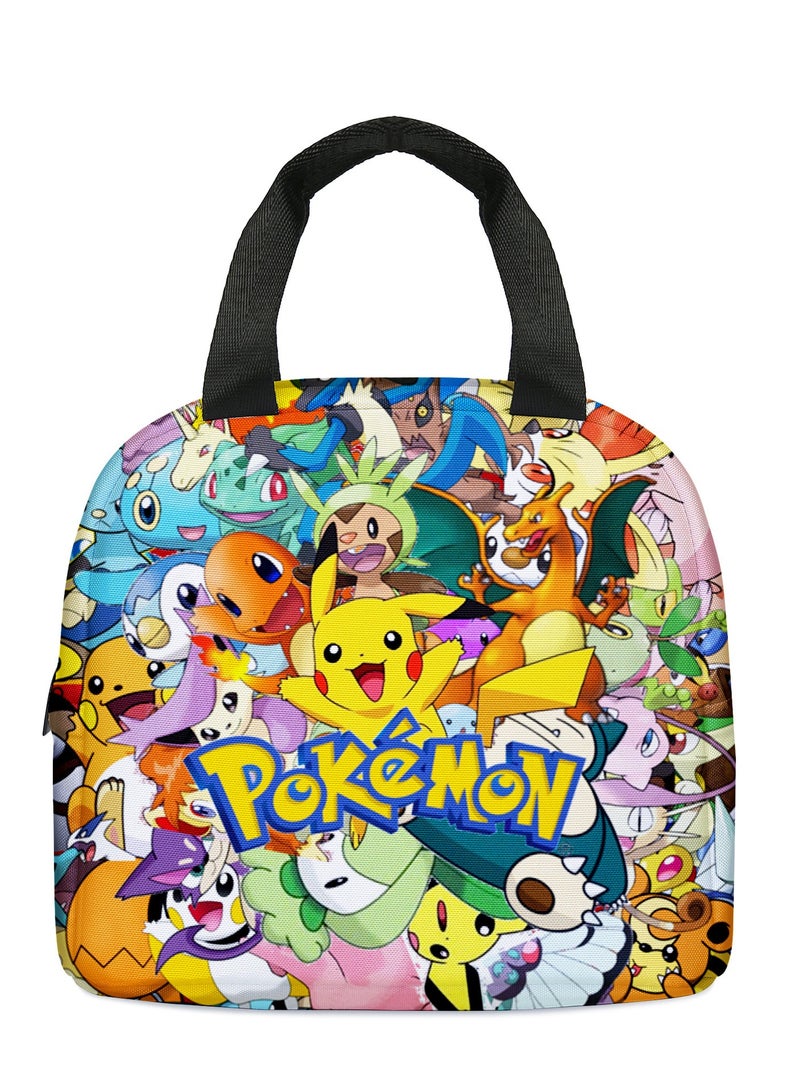 Pikachu Cartoon Lunch Bag Meal Bag