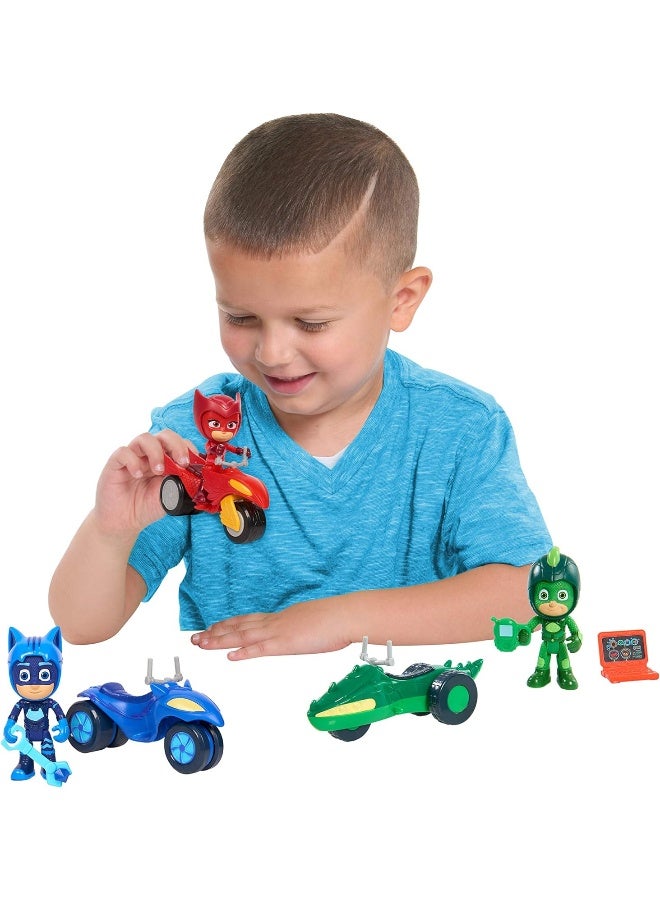 PJ Masks Super Moon Adventure Space Rover, Owlette, Kids Toys for Ages 3 Up by Just Play