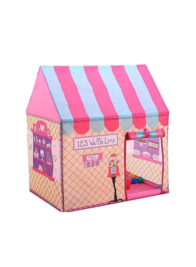 Mini Dessert Princess House kids Game Tent House 110x100x70cm