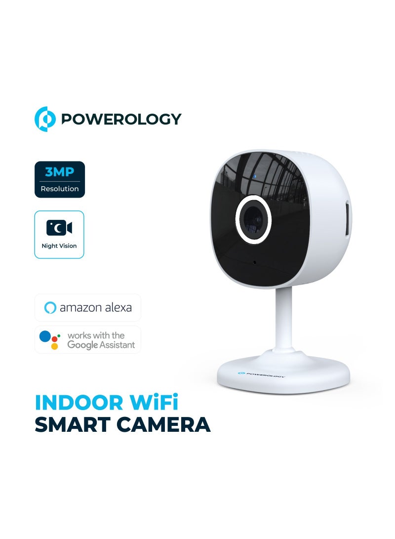 Smart Indoor WDR Camera 3MP - White