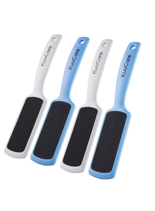Foot File Callus Remover For Feet Doublesided Colossal Pedicure Tools Foot Rasp Foot Scrubber Dead Skin Exfoliator For Feet (Pack Of 4)