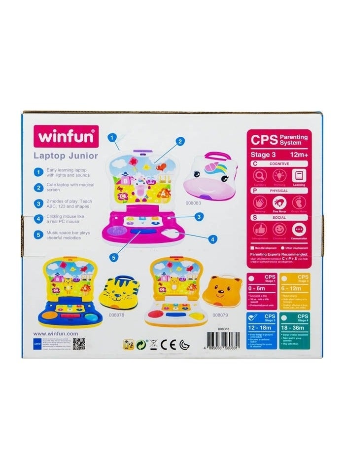 Winfun Laptop Junior Unicorn Toy