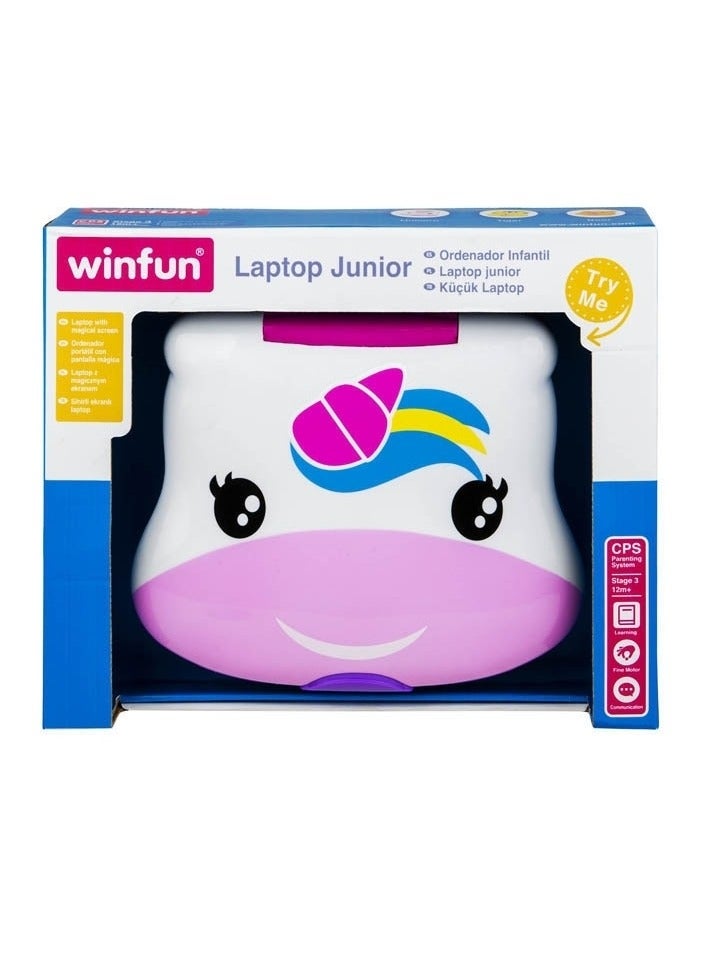 Winfun Laptop Junior Unicorn Toy