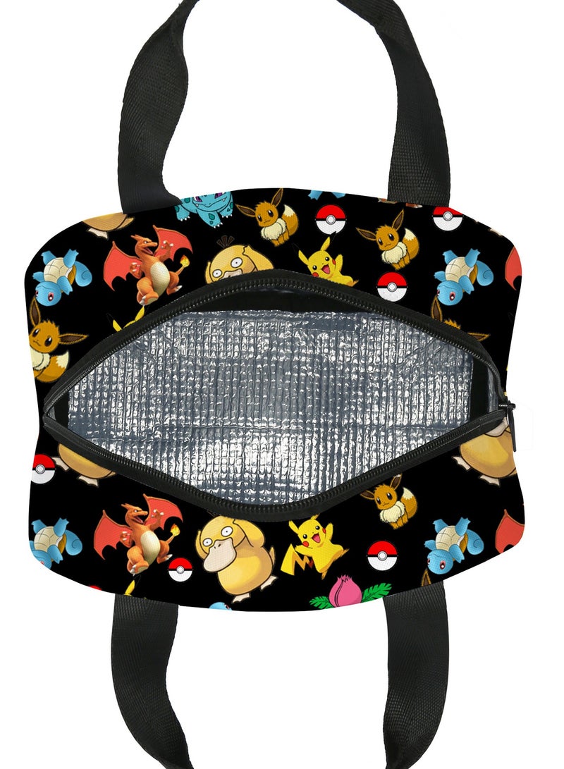 Pikachu Cartoon Lunch Bag Meal Bag