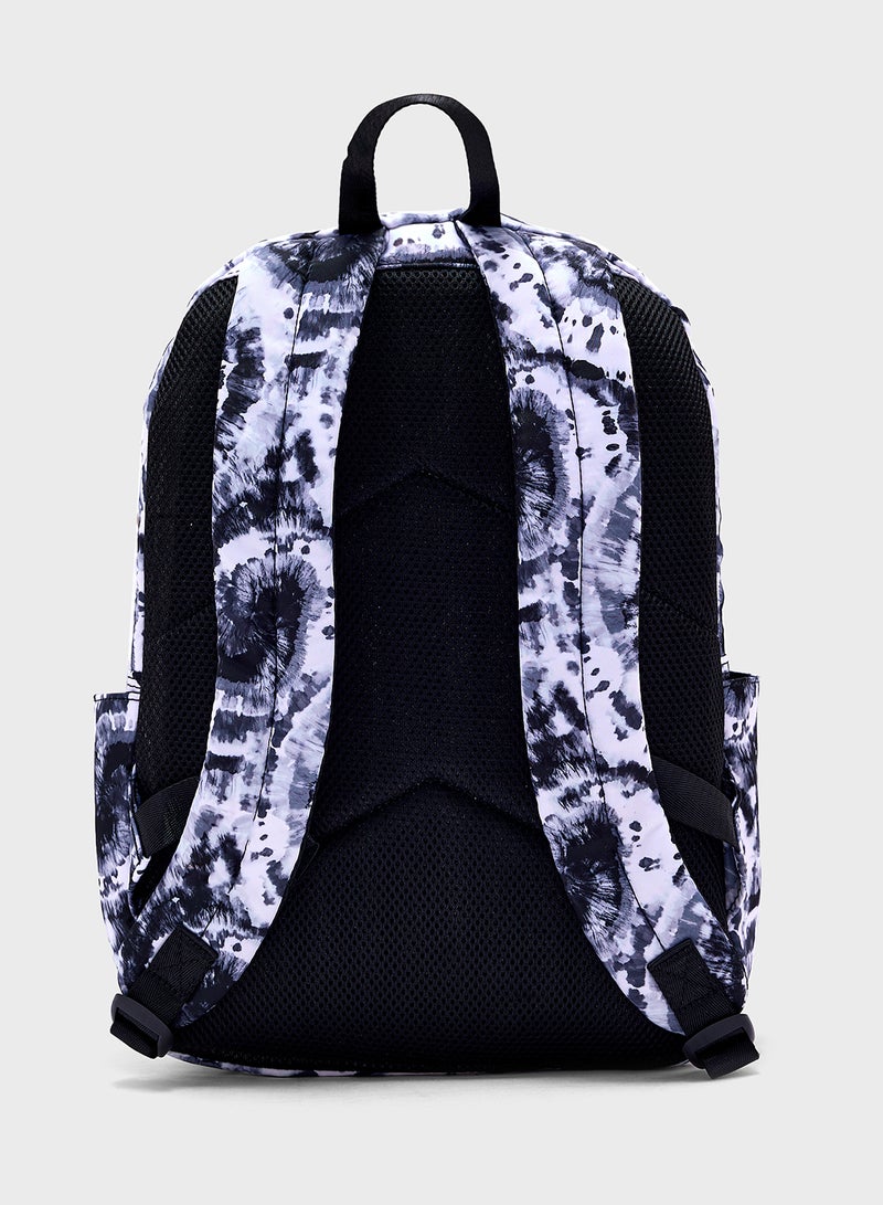 3 Piece Set Laptop Tie & Dye Backpack, Lunch Bag And Pencil Case