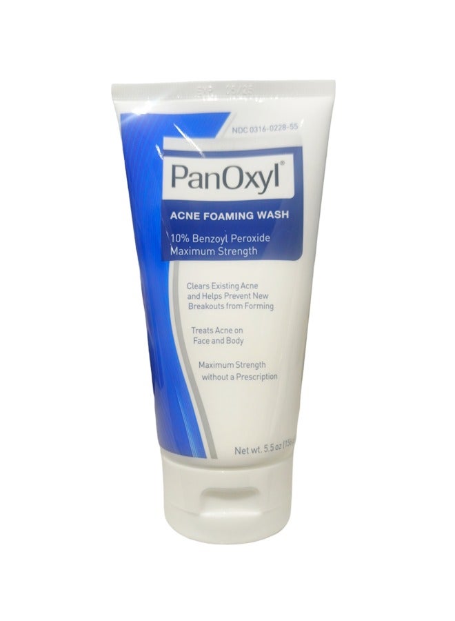 Penoxyl Acne Foaming Wash 10% Benzoyl Peroxide 156 G