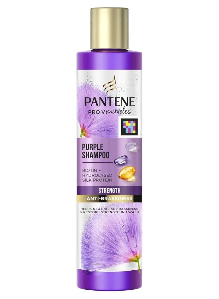 Pro V Purple Strength Shampoo 225ml Anti Brassiness for Blonde Hair