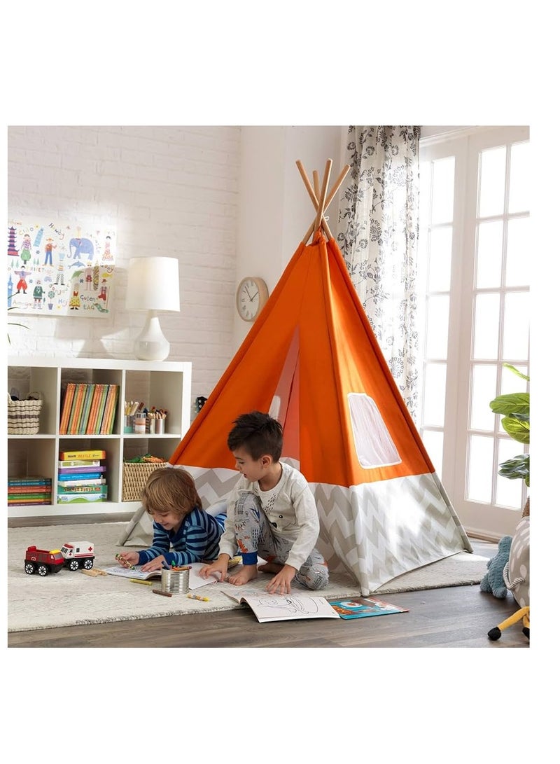 KidKraft - Orange Teepee Tents