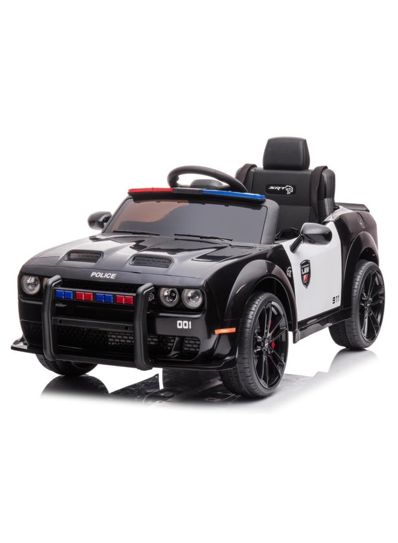 Dodge Challenger SRT Police Car 12V/2M - Black
