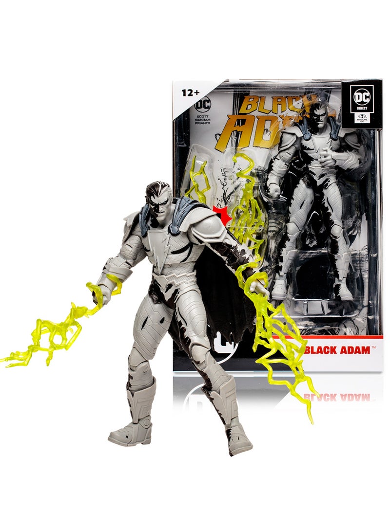 Black Adam Line Art Variant 7 inch Figure