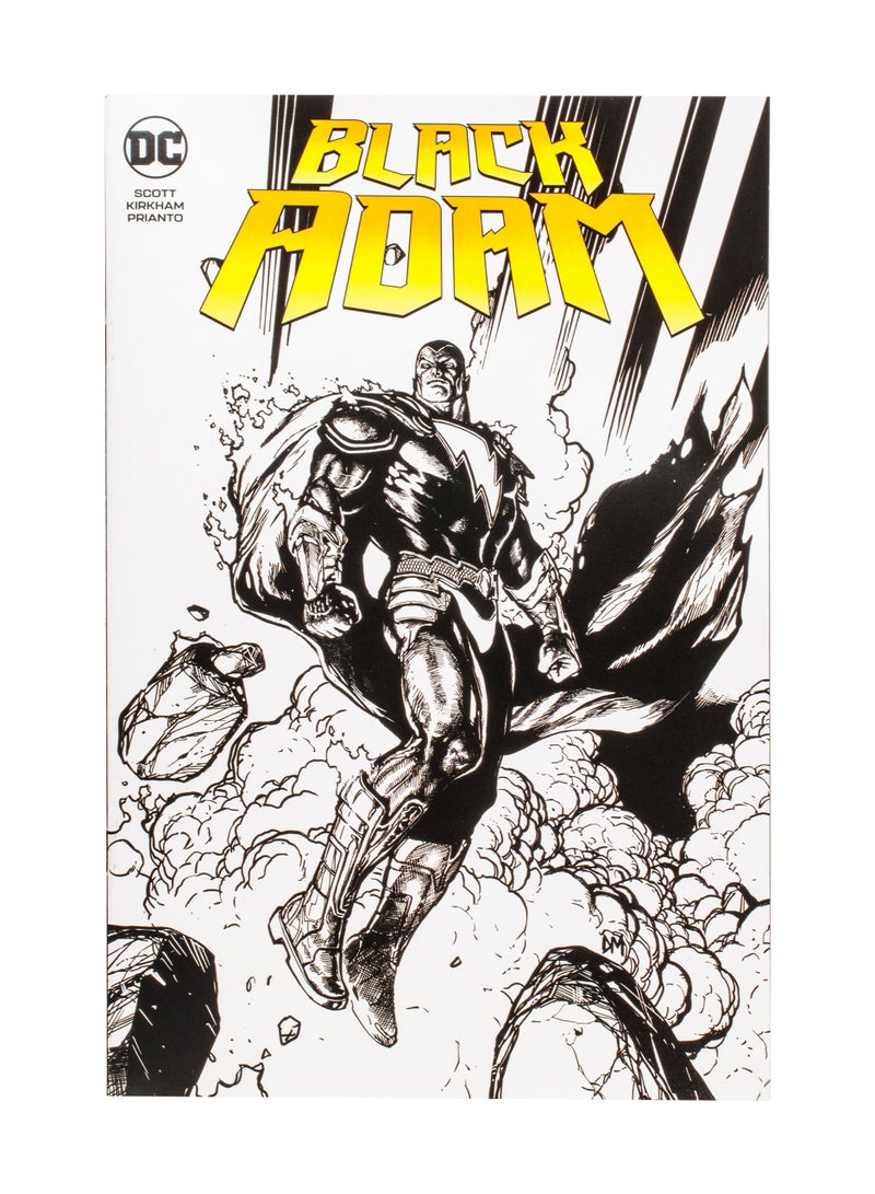 Black Adam Line Art Variant 7 inch Figure