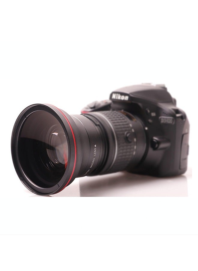 0.43X Wide-Angle and Macro 2-in-1 Auxiliary Lens 52MM